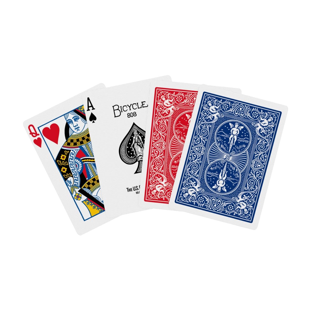 Bicycle Playing Cards 2 Pack Standard Poker Size Red and Blue
