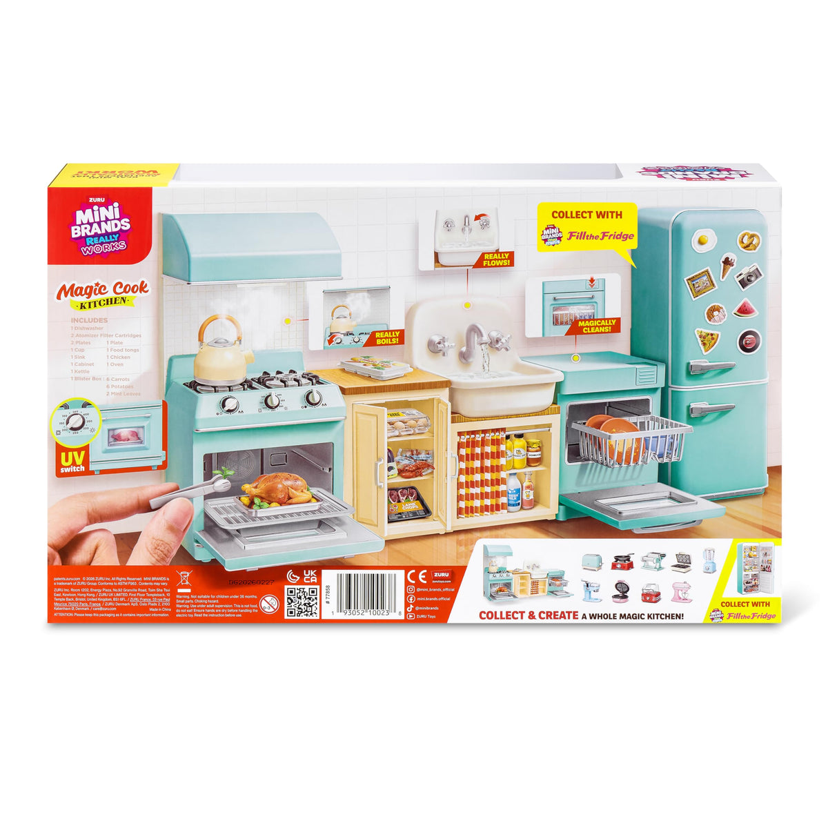 Mini Brands Magic Cook Kitchen Playset Series 1 By ZURU