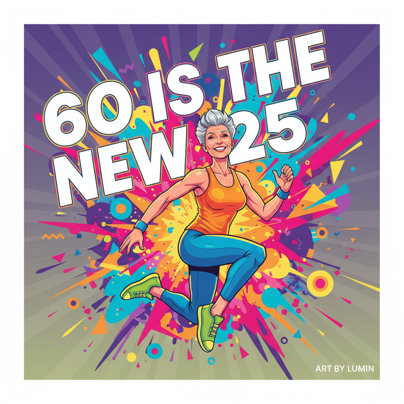 60 Is the New 25 – A Guide to Living Younger, Healthier & More Vibrantly
