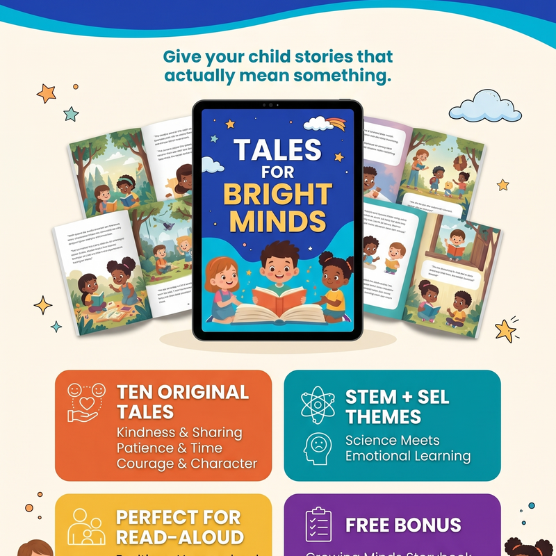 Tales for Bright Minds – Inspiring Stories to Spark Creativity, Imagination & Critical Thinking