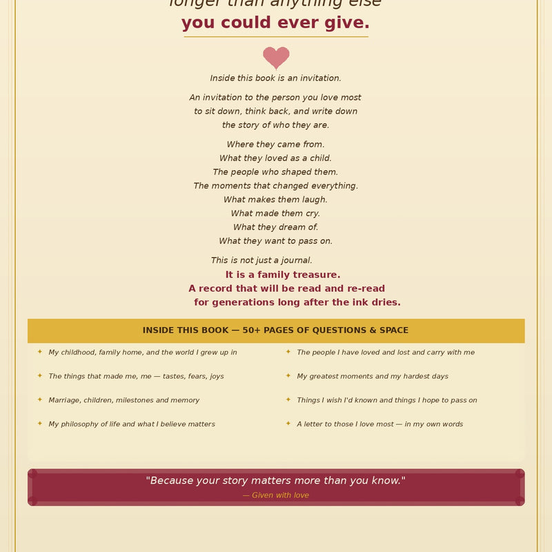 All About Me Book – Create Your Personal Story, Memories & Self-Discovery Journal