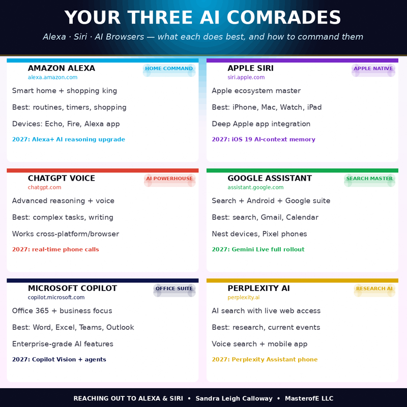 Alexa vs Siri 2027 – The Future of AI Assistants & Smart Voice Technology Explained