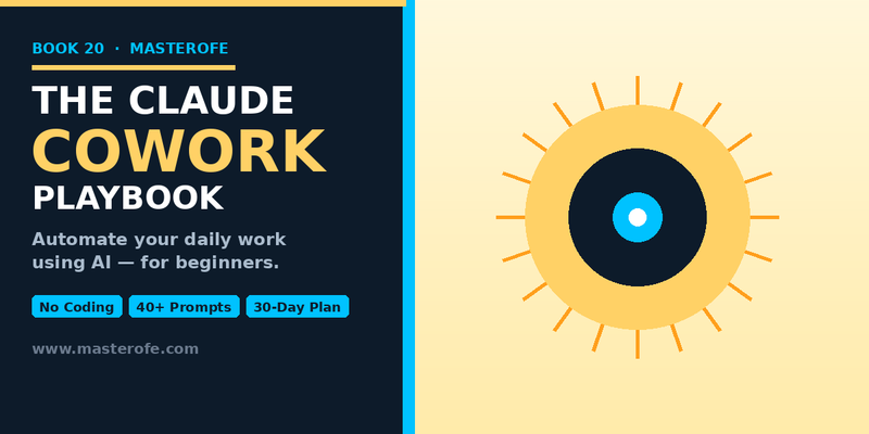 Claude Co-Work Playbook – Work Smarter with Your AI Co-Worker