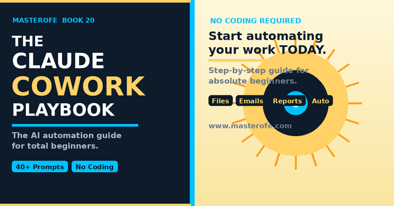 Claude Co-Work Playbook – Work Smarter with Your AI Co-Worker