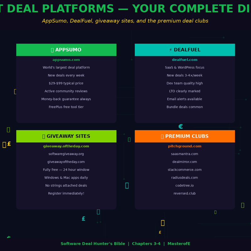 Software Deal Hunter’s Bible – Find the Best Software Discounts, Lifetime Deals & Hidden Savings