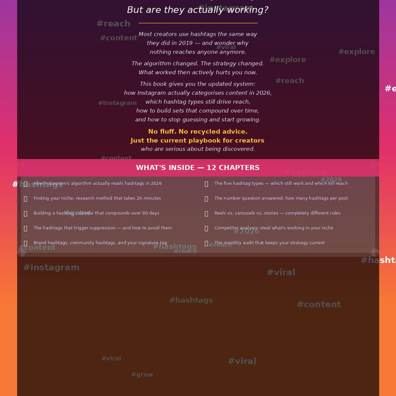 Instagram Hashtags Pack – Viral Growth, Reach & Engagement Booster Guide