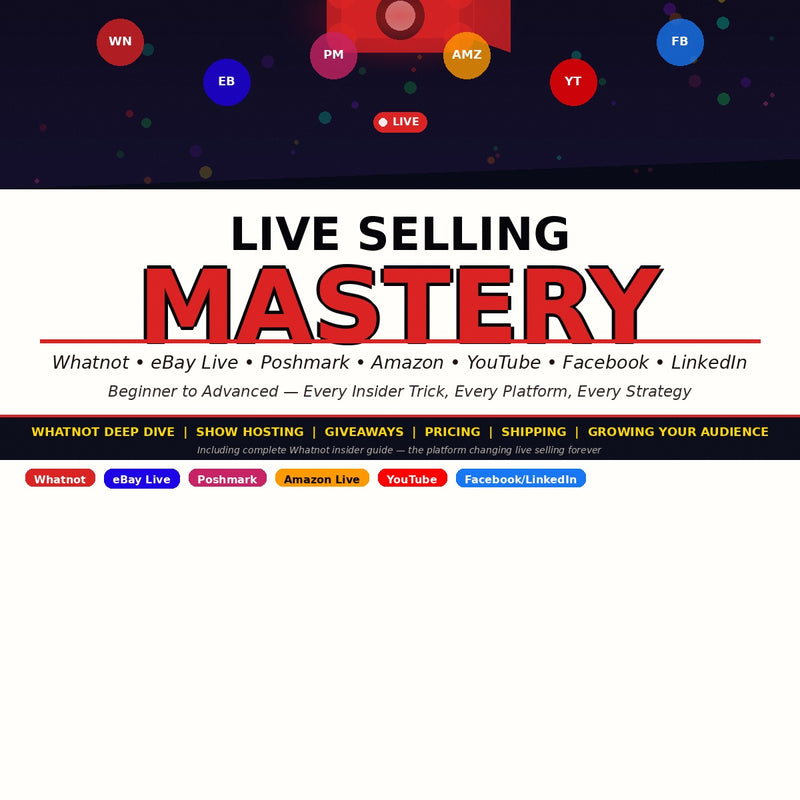 Live Streaming Selling Mastery – Turn Live Videos into High-Converting Sales Machines