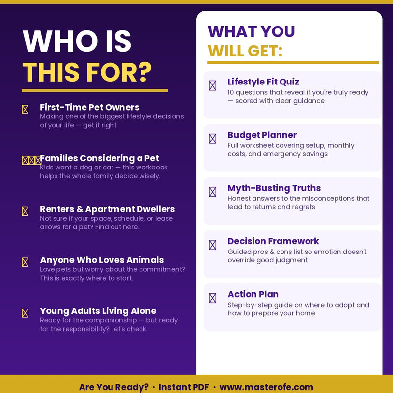 Pet Adoption Guide – How to Adopt, Care for & Bond with Your New Pet