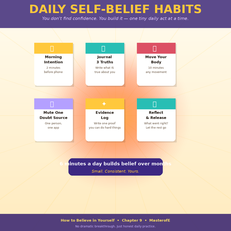 Unshakable Self-Belief: How to Trust Yourself When No One Else Does