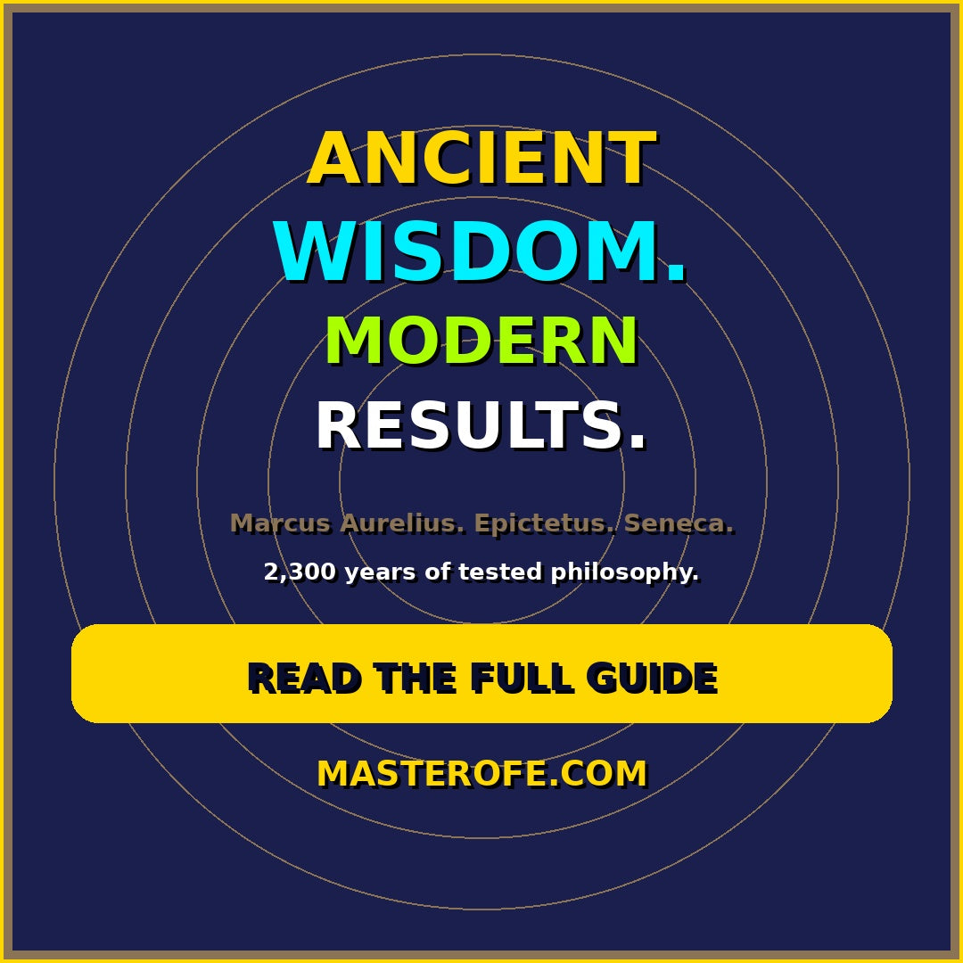 STOICISM FOR MODERN LIFE