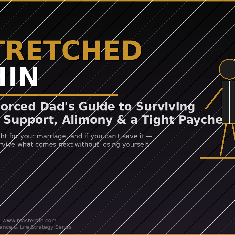 DigitaStretched Thin – A Dad’s Guide to Divorce, Coping, Co-Parenting & Rebuilding Lifel product