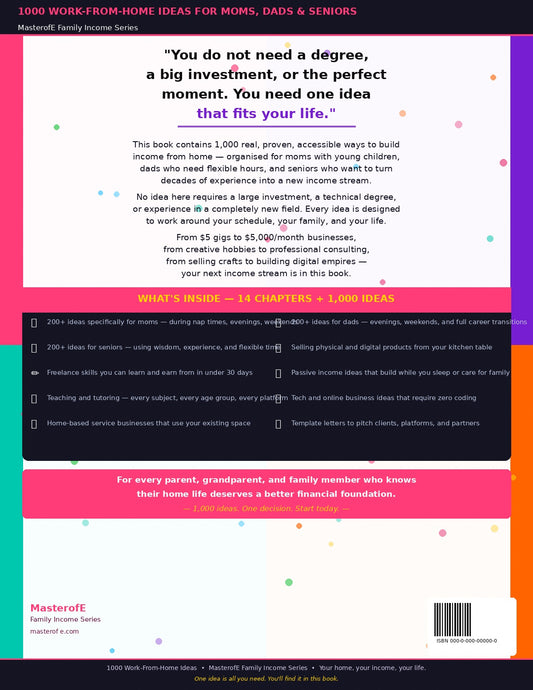 1000 Proven Work-From-Home Ideas for Moms, Dads, & Seniors