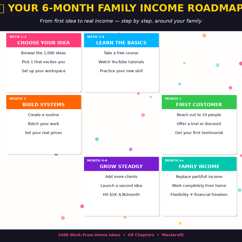 1000 Proven Work-From-Home Ideas for Moms, Dads, & Seniors