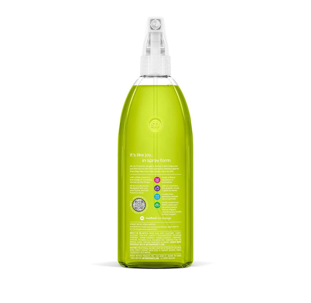 method All-Purpose Cleaner Spray, Lime + Sea Salt, 28 fl oz