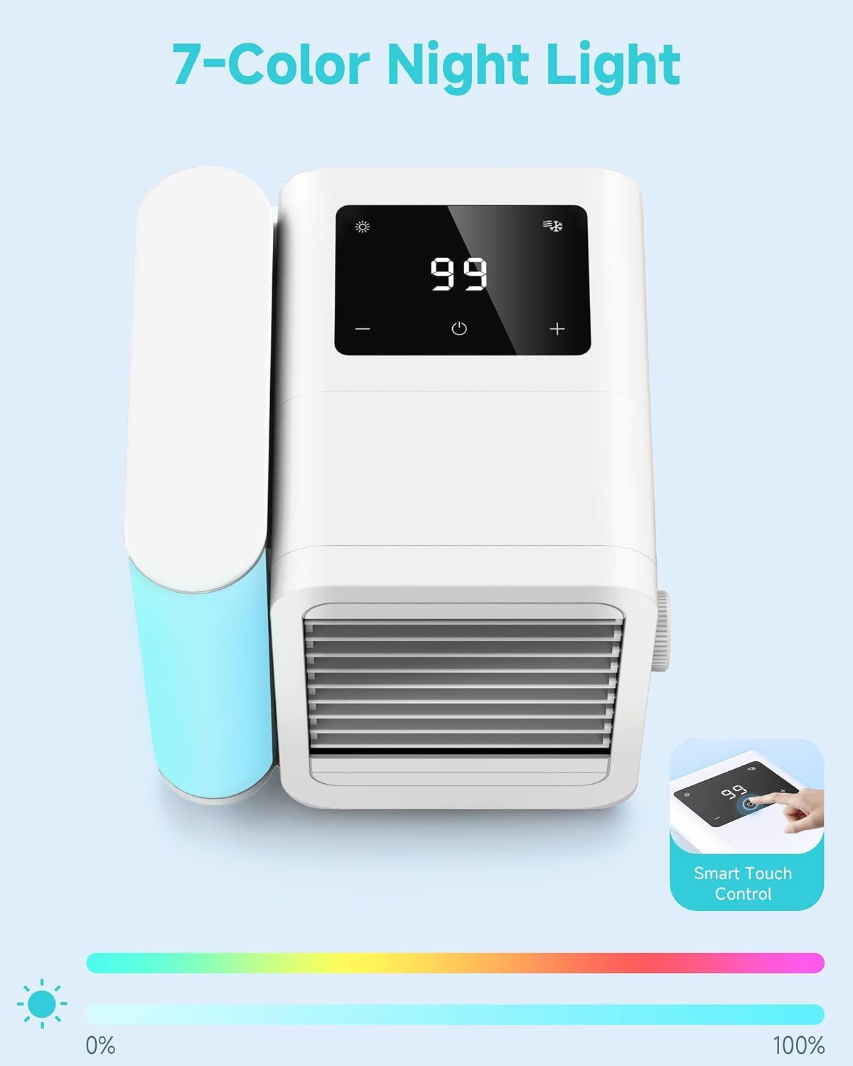 DRAWLEY Portable Air Conditioners Fan: Air Conditioner, Ac Unit