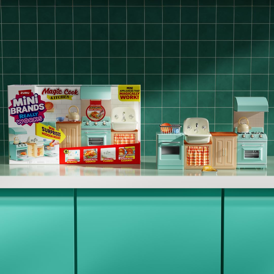 Mini Brands Magic Cook Kitchen Playset Series 1 By ZURU