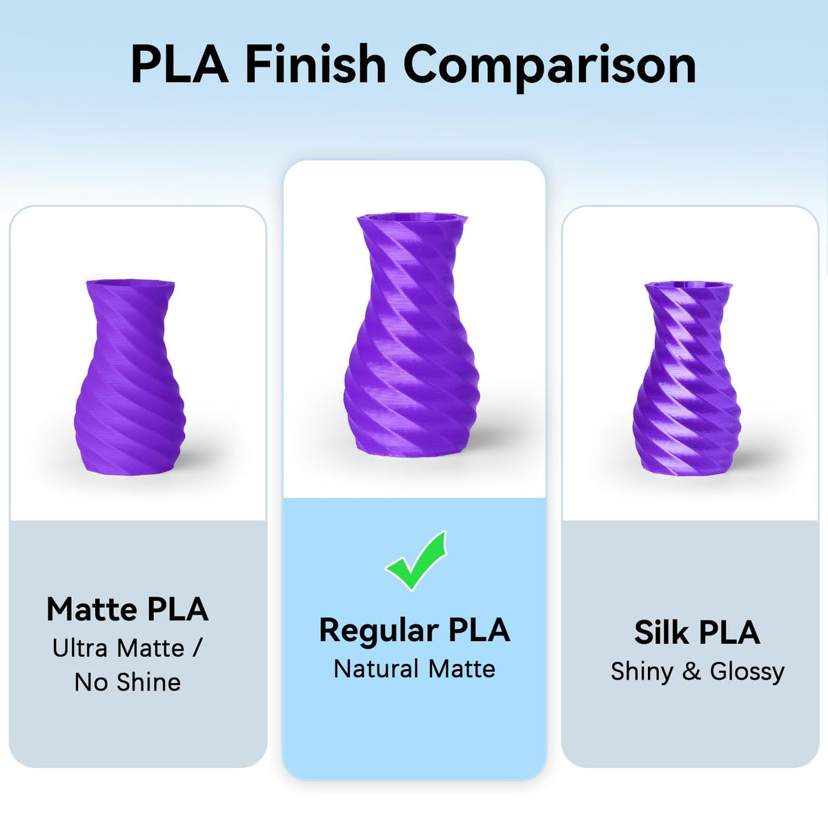 Dynta 250g PLA 3D Printer Filament for Beginners, 1.75mm/±0.02mm 6 Colors