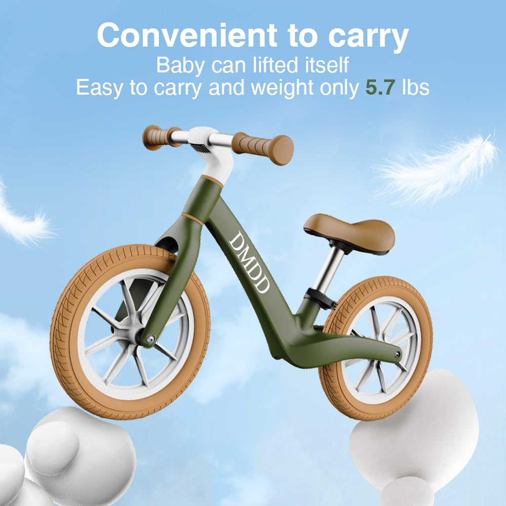 Balance Bike for 4+Years Old,No Pedal Bike,Glider Bike,Lightweight Design