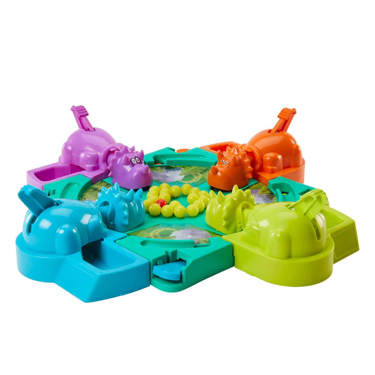 Hasbro Gaming Hungry Hungry Hippos Dino Edition Board Game, Pre-School Game for Ages 4 and Up; for 2 to 4 Players (Amazon Exclusive)