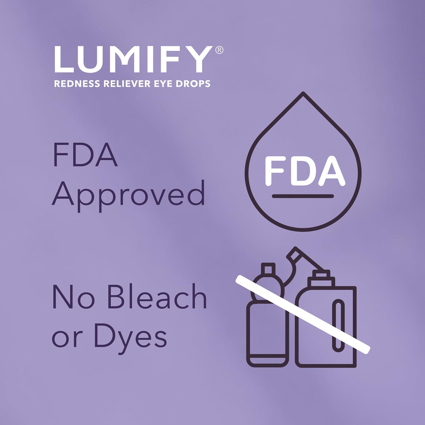 Lumify Redness Relief Eye Drops, Whiter & Brighter Looking Eyes, 0.17 oz