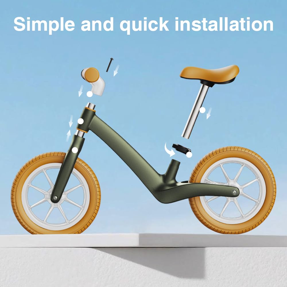 Balance Bike for 4+Years Old,No Pedal Bike,Glider Bike,Lightweight Design