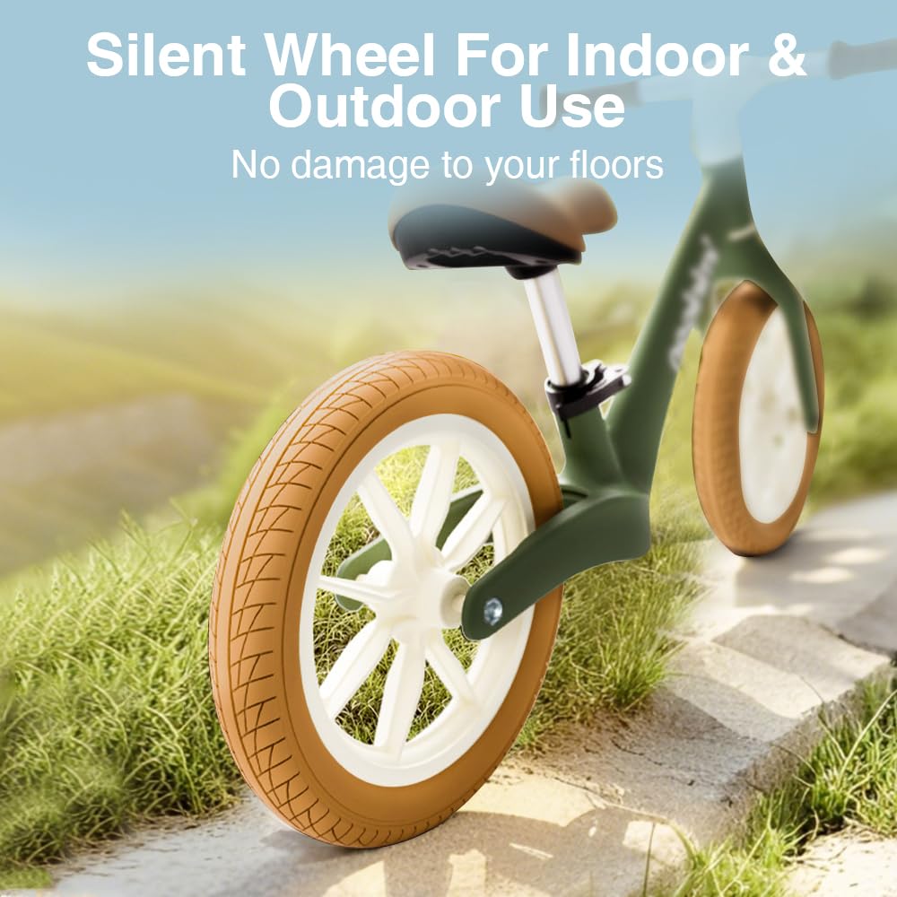 Balance Bike for 4+Years Old,No Pedal Bike,Glider Bike,Lightweight Design