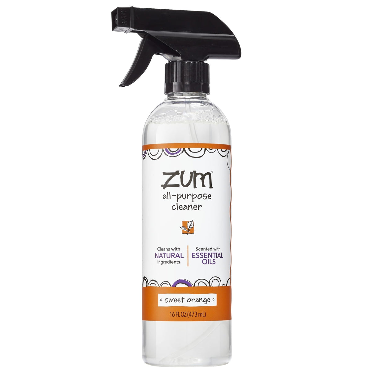 Zum All-Purpose Cleaner - Sweet Orange, 16 fl oz