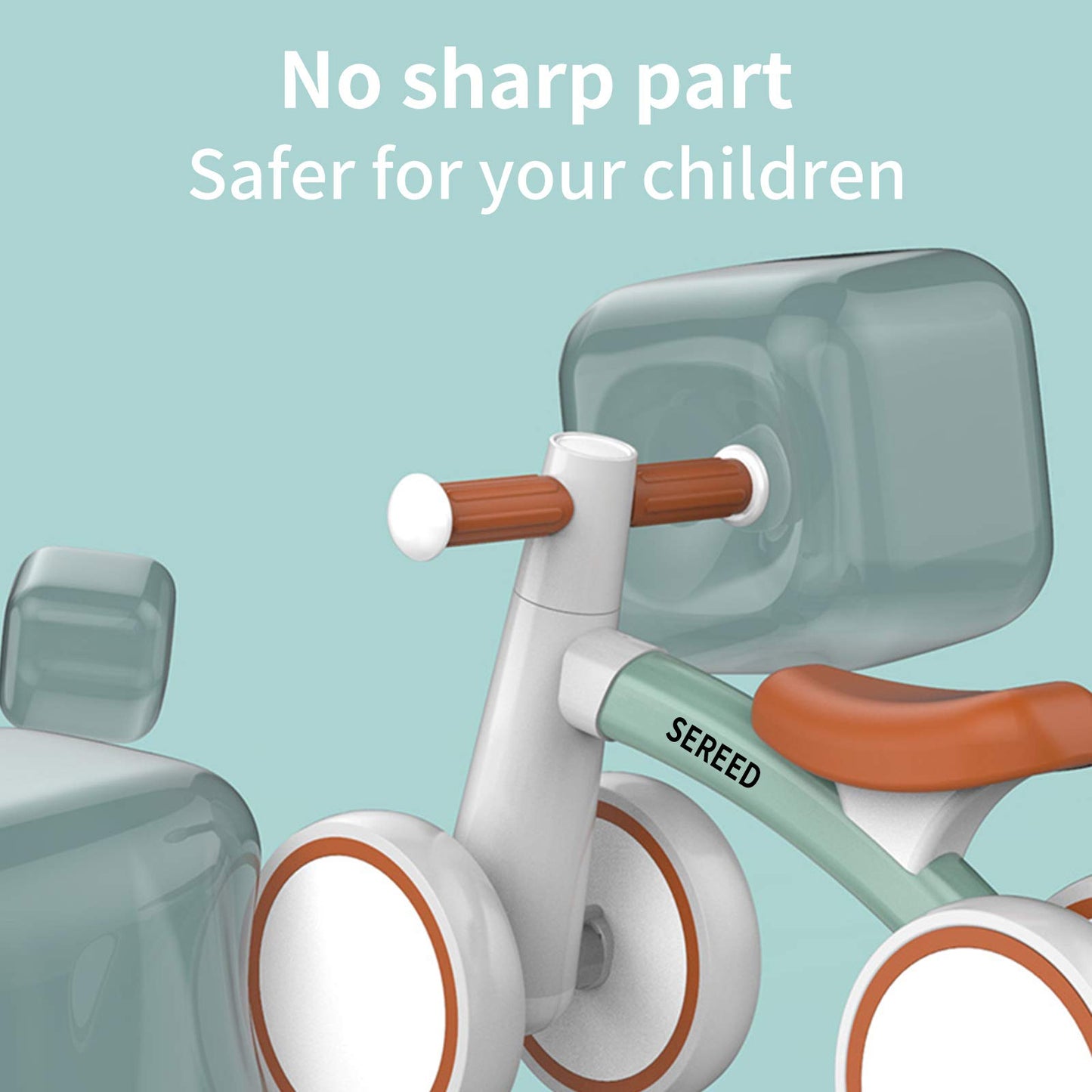 SEREED Baby Balance Bike for 1 Year Old Boy Girl, First Birthday Gift Toy