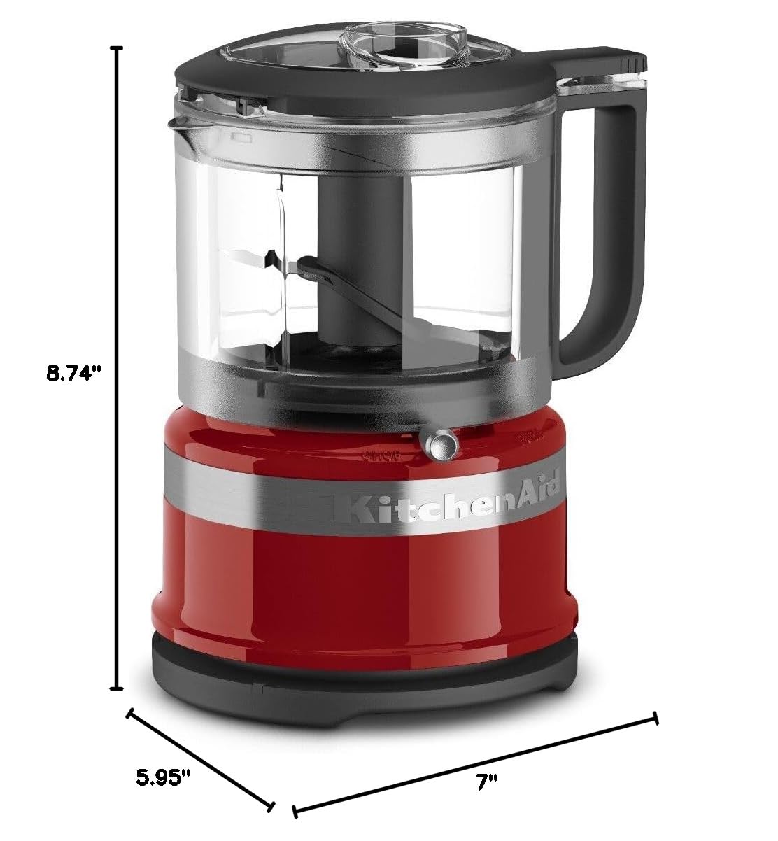 KitchenAid 3.5 Cup Food Chopper, KFC3516ER, Empire Red