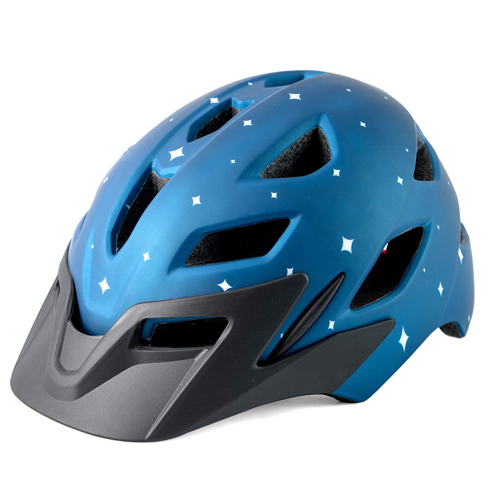 Bavilk Kids Bike Helmet with LED Light for Youth Teen Toddler Boys Girls