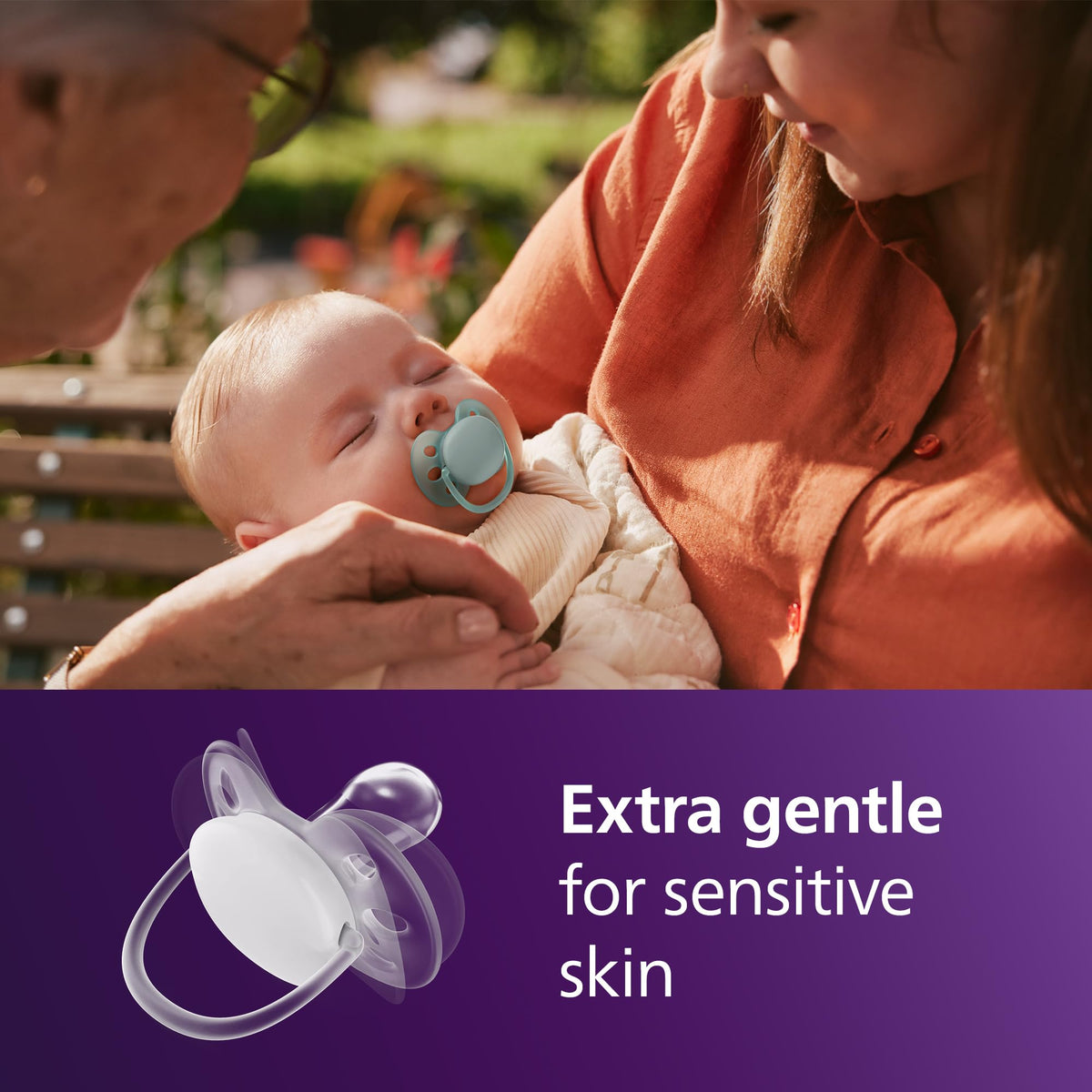 Philips Avent Ultra Soft Baby Pacifier for 0-6 Months, BPA-Free, 4-Pack
