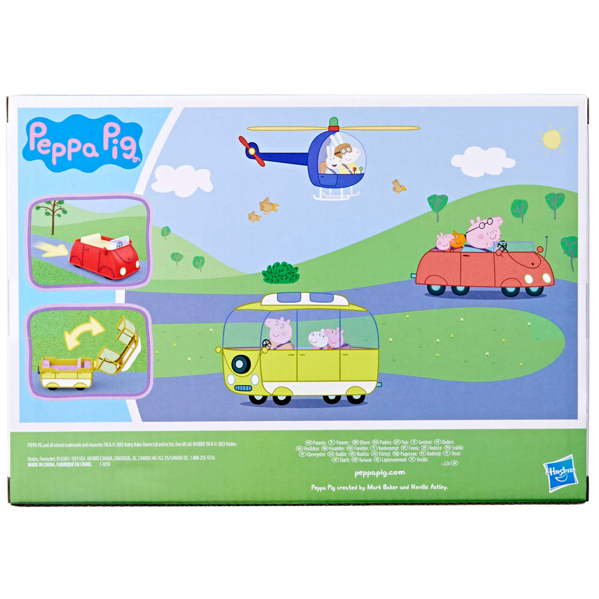 Peppa Pig Peppa's Little Vehicle Playset