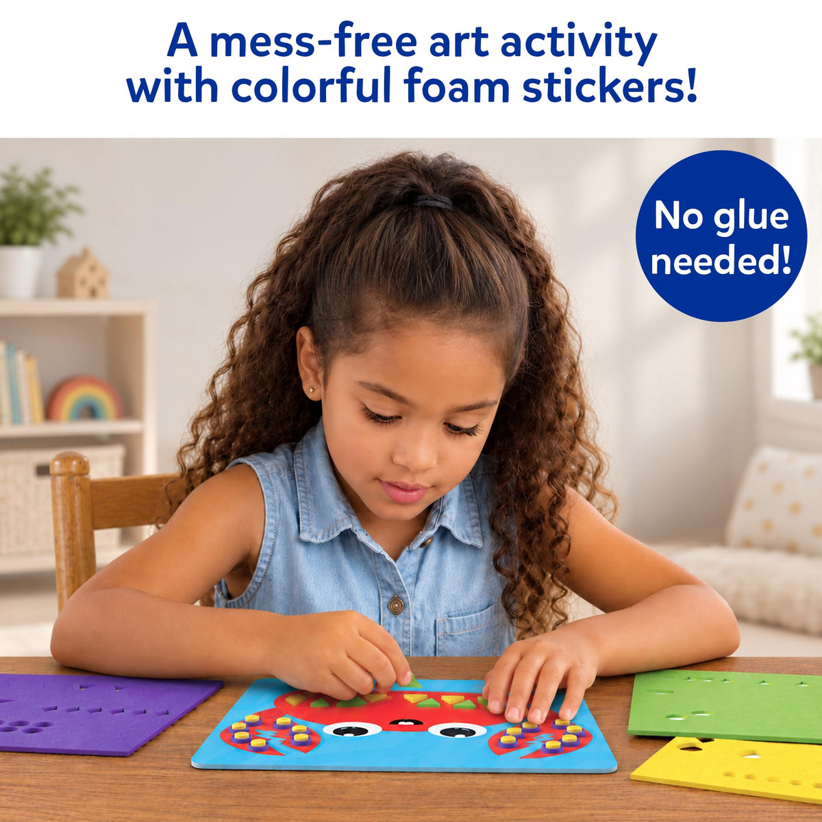 Skillmatics Foam Sticker Art Activity – Under The Ocean, Mess-Free Fun