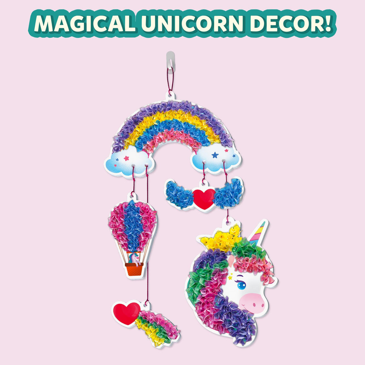 Skillmatics Poke-in Art – Magical Unicorns, Wood Craft Kit, Gift for Kids