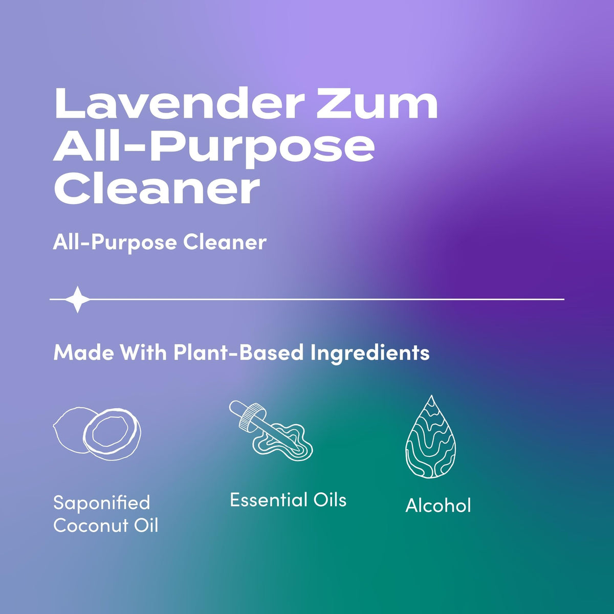 Zum All-Purpose Cleaner - Lavender, 16 fl oz
