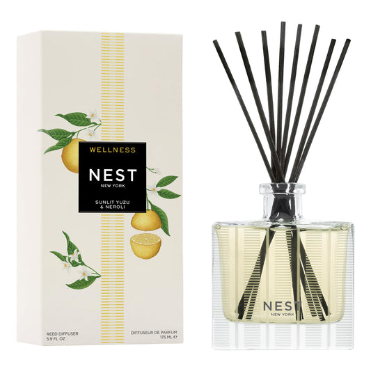 NEST New York Reed Diffuser, Sunlit Yuzu & Neroli