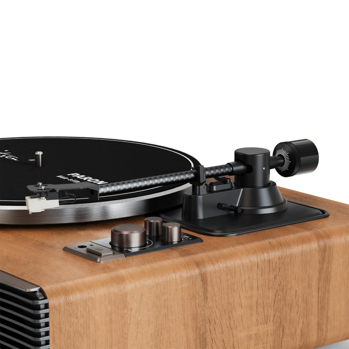 Syitren Paron Vinyl Record Player,Bluetooth Turntable,Built-in Speaker
