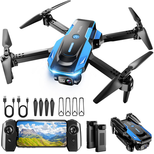 Drone with 1080P Camera - Foldable Remote Control RC Quadcopter FPV Drone