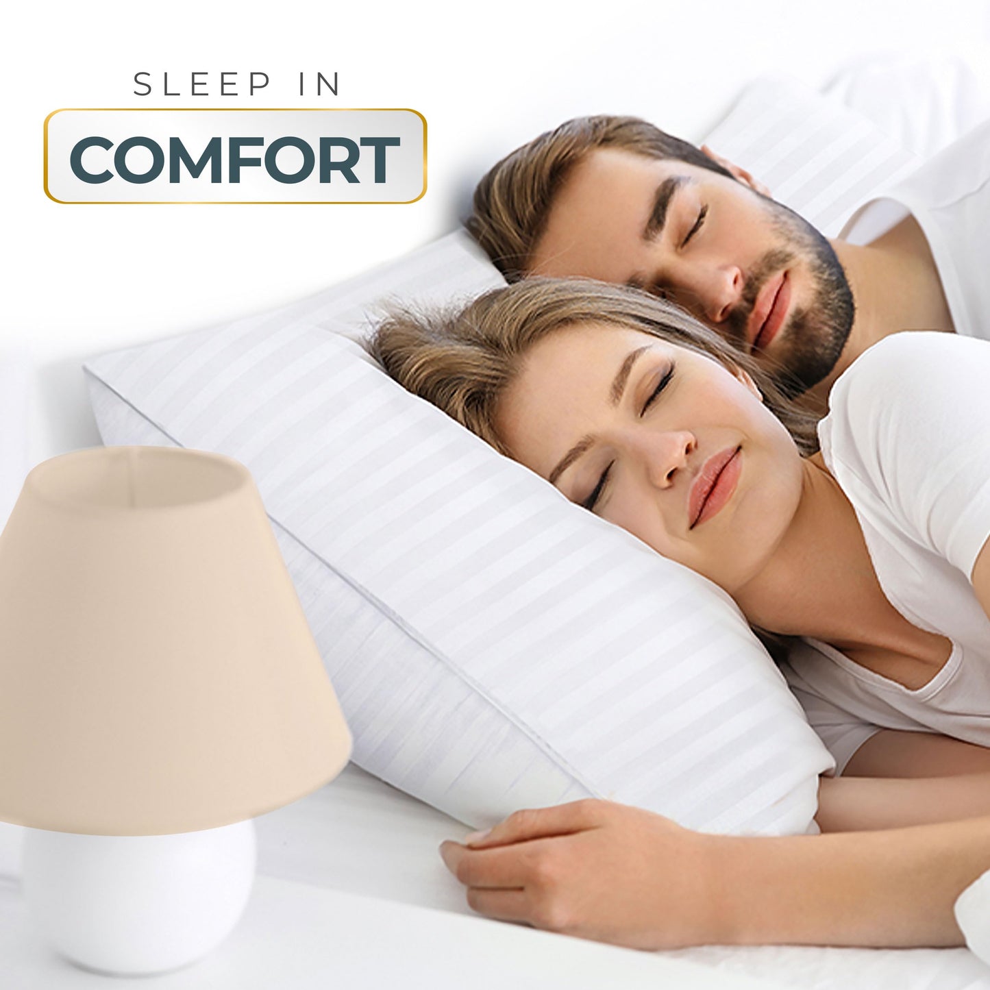 Utopia Bedding Bed Pillows for Sleeping, Pillows Standard Size Set of 2