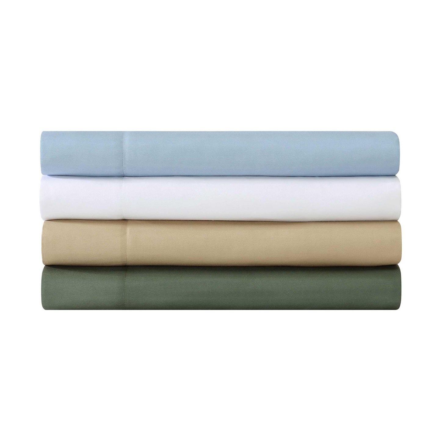 Eddie Bauer - Sheets, Super Soft Bedding with Matching Pillowcases, Temperature-Regulating Fabric, All-Around Comfort, Solid Room Essentials (Logan Green, King)