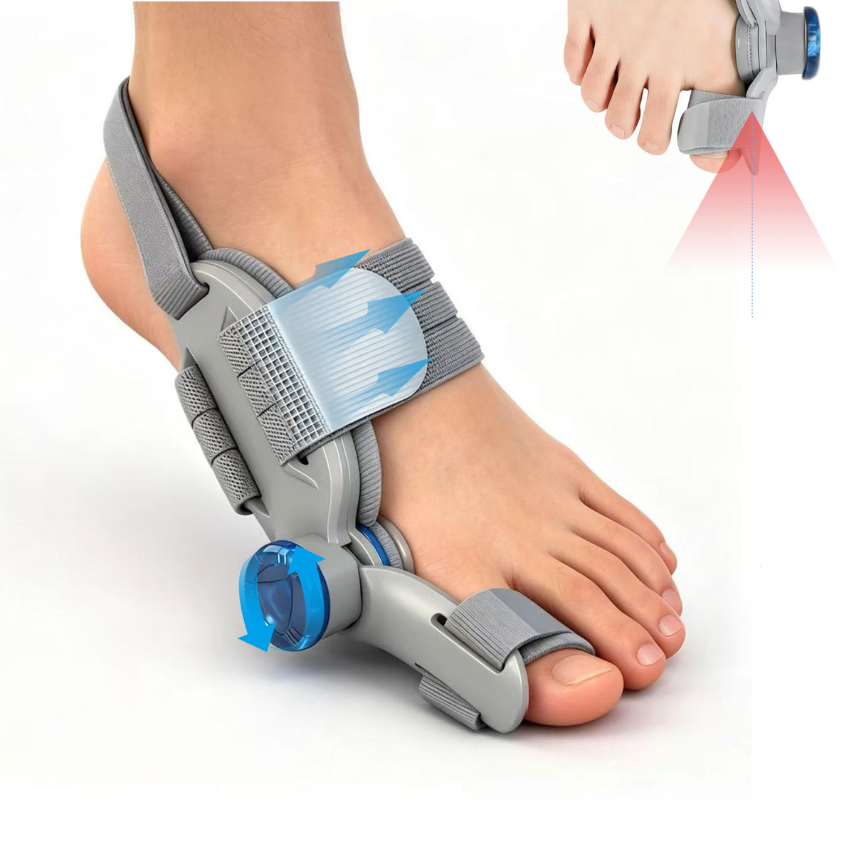YLGNKIA Bunion Corrector for Women & Men, Adjustable Big Toe Straightener