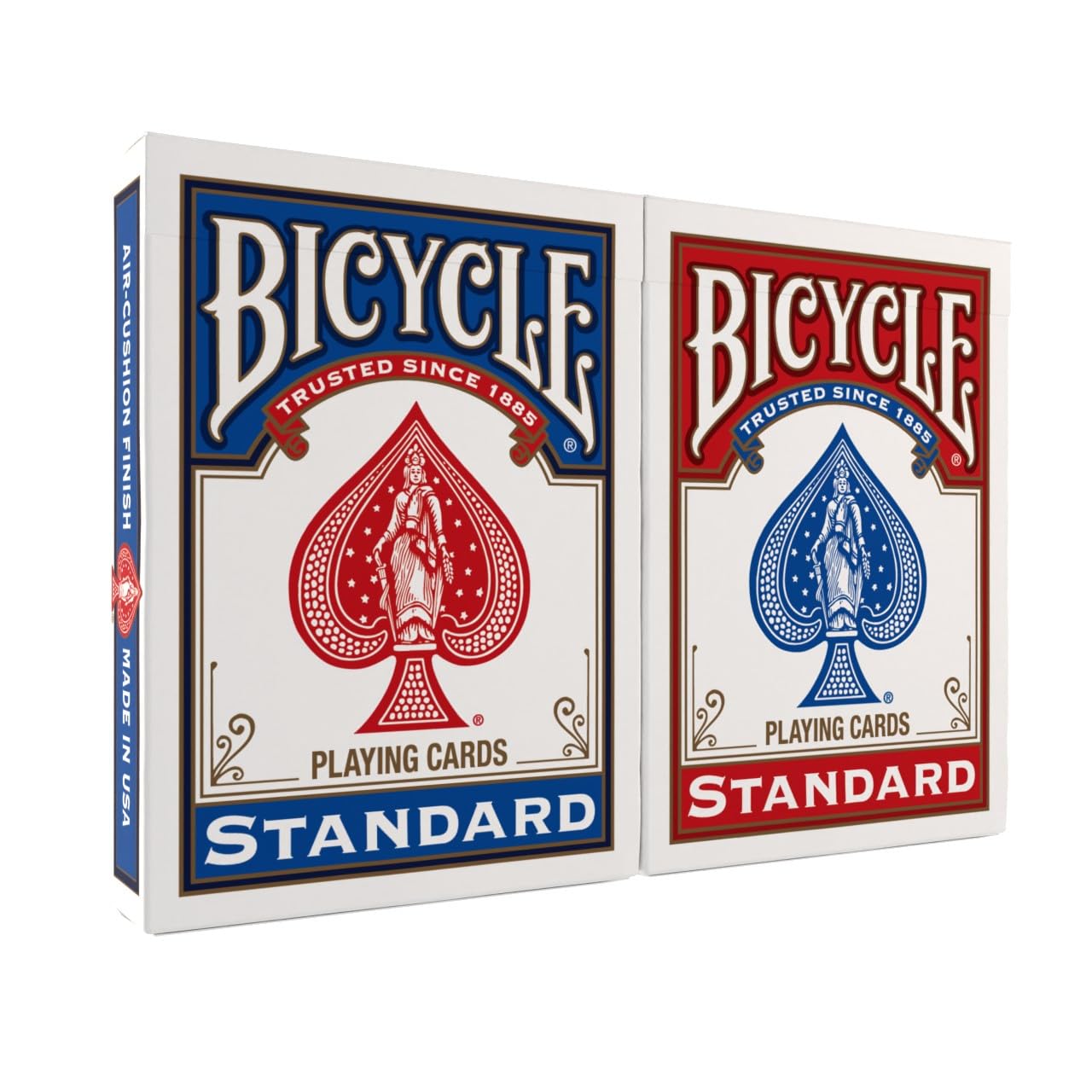 Bicycle Playing Cards 2 Pack Standard Poker Size Red and Blue