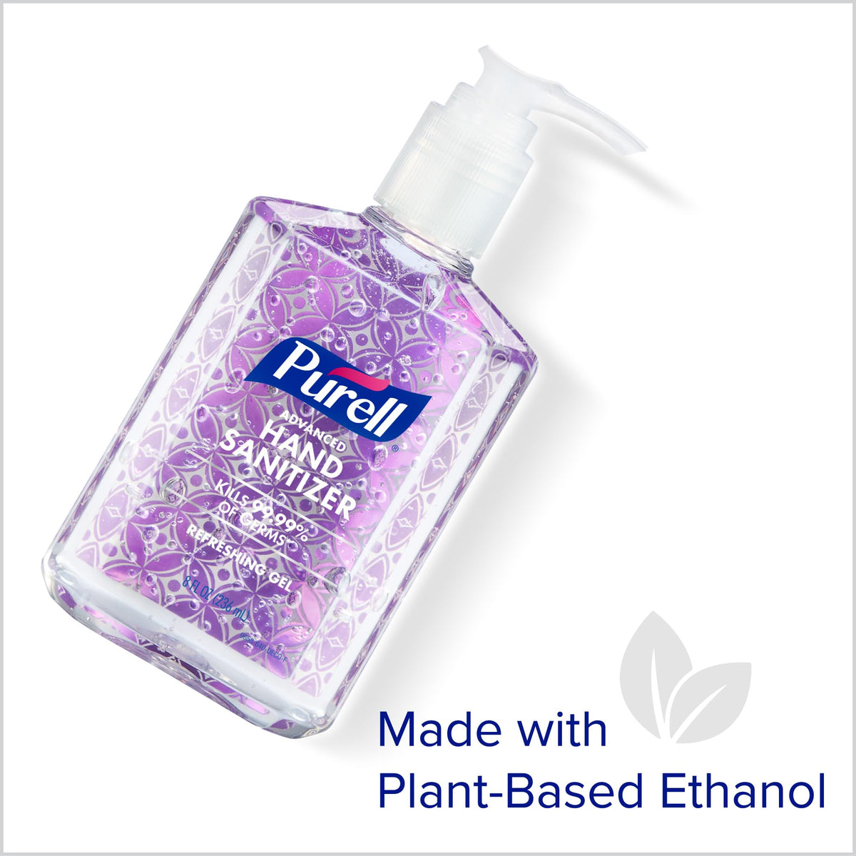 Purell Hand Sanitizer Gel Design Series Bottle 4ct x 8fl oz- 9652-06-ECDECO