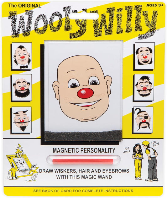 Wooly Willy Original, Favorite Retro Toys for Boys & Girls - 3 4 5 6 7 8 Year Old Boy Birthday Gifts - Toys for 4 Year Old Boy - Car Travel Road Kids Game - Travel Essentials Games for Ages 3+