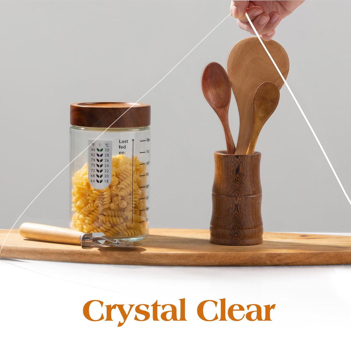 Clear Silicone Countertop Protector Mat, Non Slip & Heat Resistant Mats for Kitchen Countertop (23.6" *15.7")