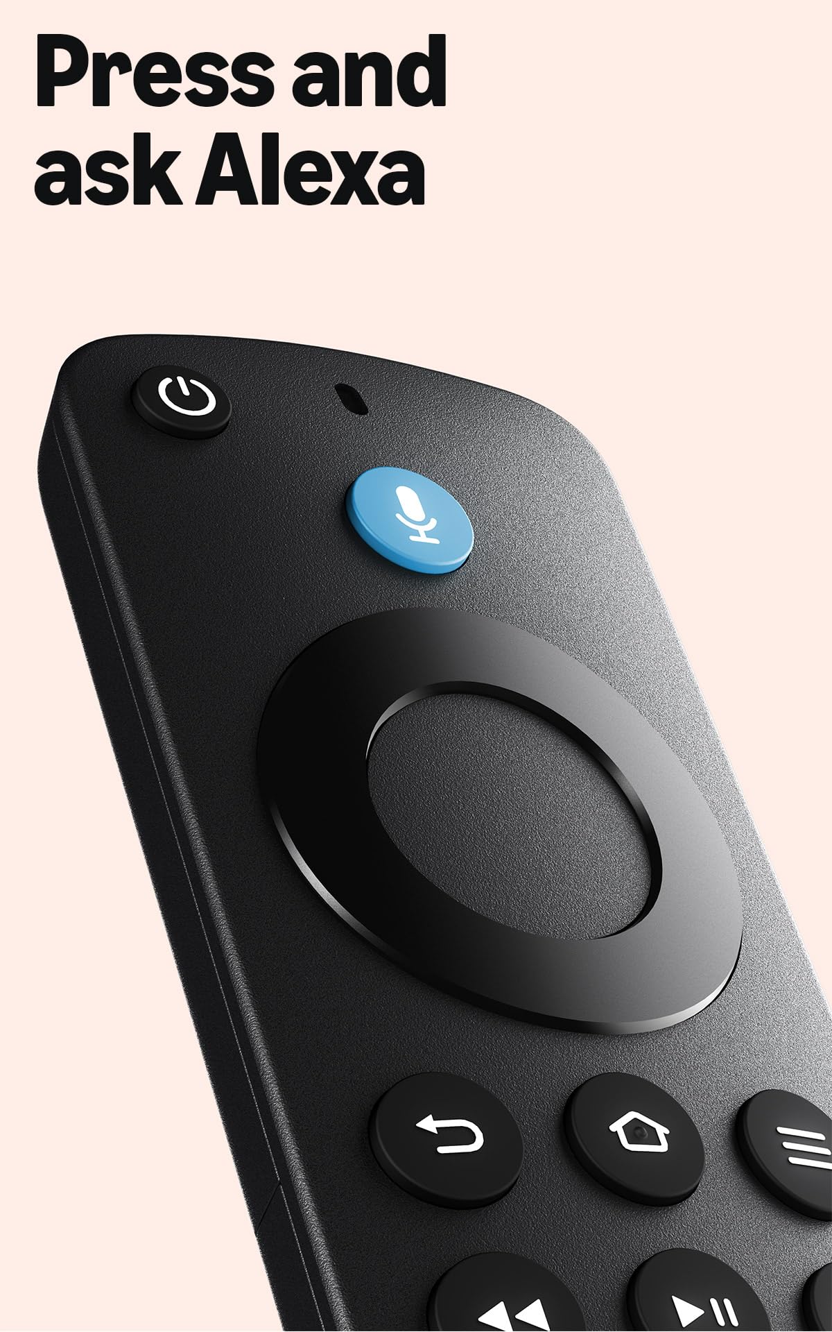 Amazon Fire TV Stick HD (newest model), free & live TV, Alexa Voice Remote, powered by the TV, effortless setup, find shows faster with Alexa+