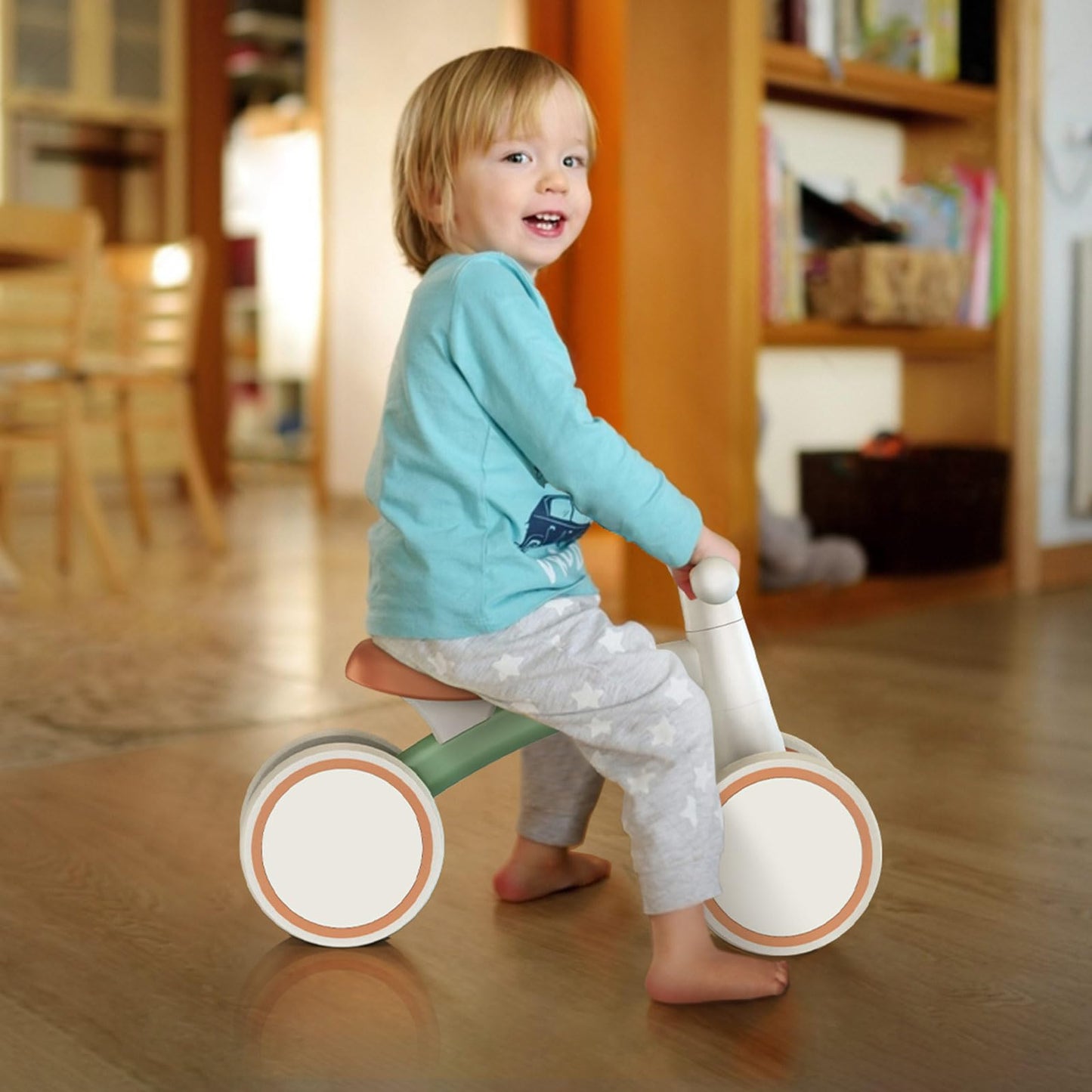 SEREED Baby Balance Bike for 1 Year Old Boy Girl, First Birthday Gift Toy
