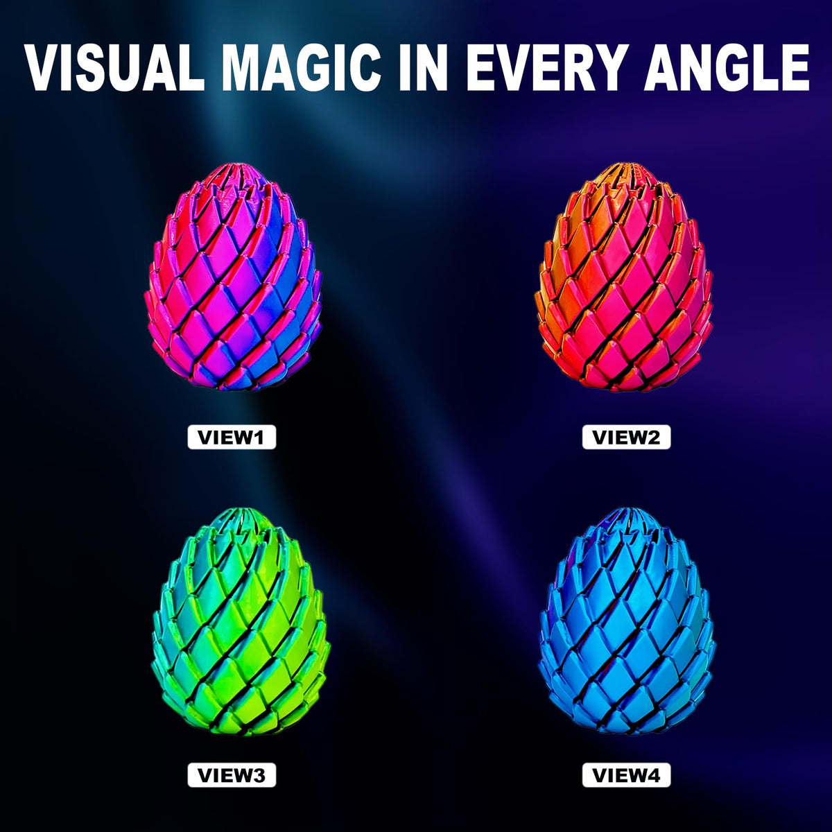 Meuymeu 8P Multicolor Glow in the Dark PLA+ & Tricolor Silk Filament 1.75mm
