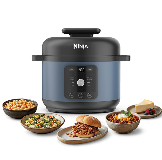 Ninja® HyperHeat™ 9-in-1 Pressure Cooker, 6.5-qt, Blue Macaron, PC201