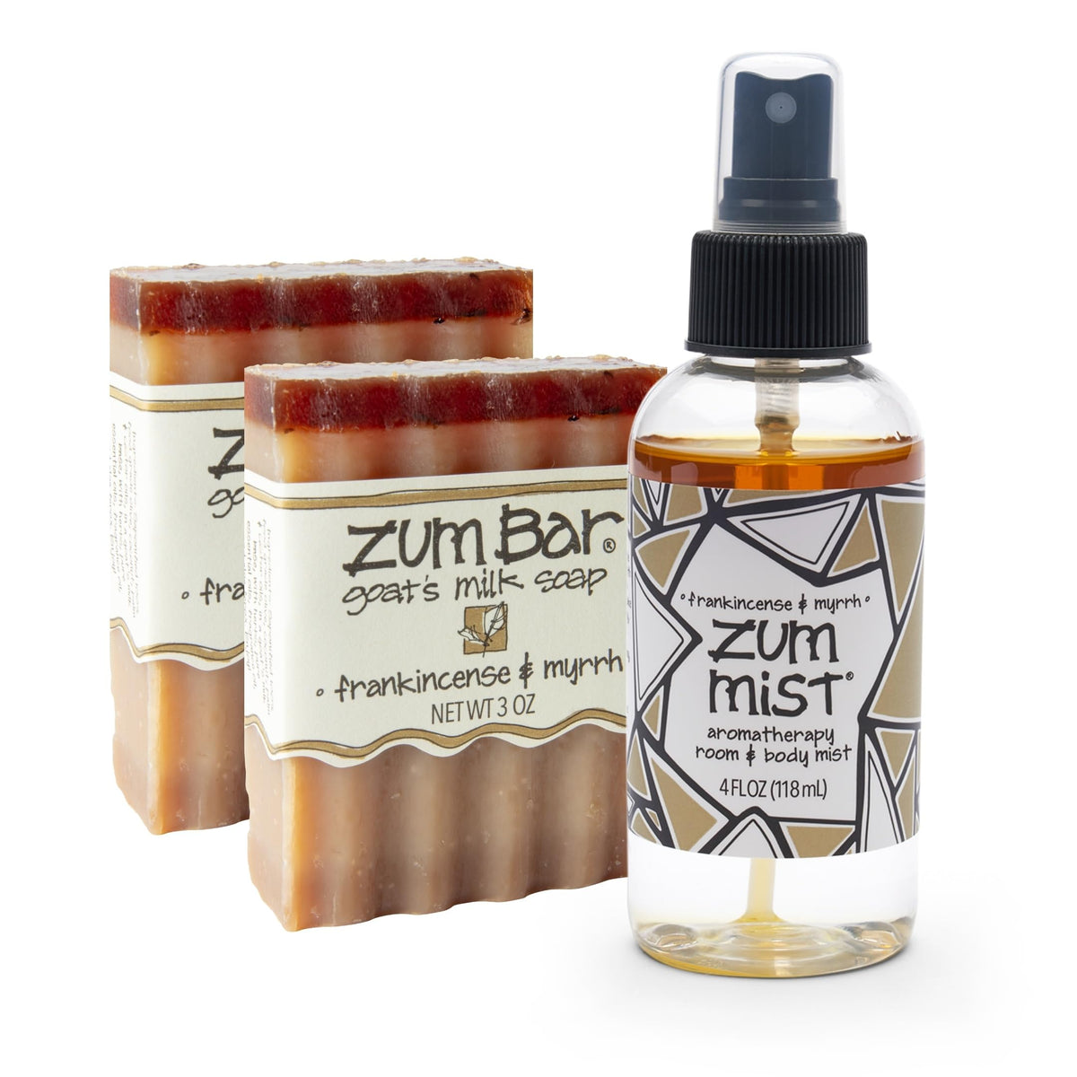 Zum Bundle - Soap Bars & Zum Mist - Frankincense & Myrrh